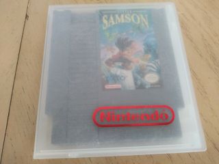 RARE Little Samson NES NTSC Nintendo Game 100 Authentic 7