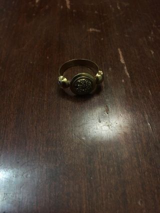 Memento Mori Gold Skull Ring 3