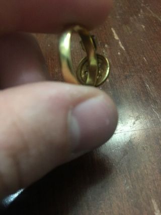 Memento Mori Gold Skull Ring 7