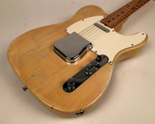 Vintage 1974 Fender Telecaster In Blonde With Fender Hardshell Case