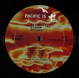 Relatively Rivers - S/T LP - Pacific Is - Rare Private Psych OG VG,  Shrink 2