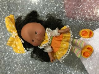 BERRYKIN DOLL ORANGE BLOSSOM VINTAGE STRAWBERRY SHORTCAKE 1980s TOY SSC 11