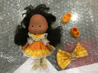 Berrykin Doll Orange Blossom Vintage Strawberry Shortcake 1980s Toy Ssc