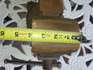 Vintage Wilton 4 - inch Mechanics Swivel Bench Vise Model 1644 - Made In The USA 3