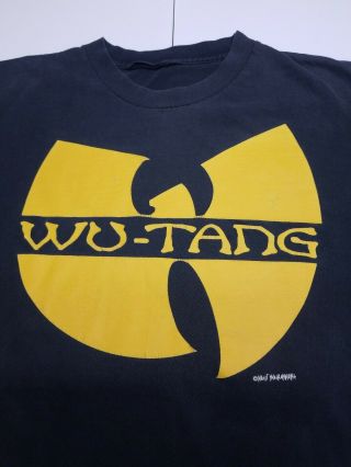 Wu - Tang Clan C.  R.  E.  A.  M.  Shirt Authentic Rap Tee Vintage Graphic