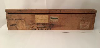 Antique 1931 Remington Crate