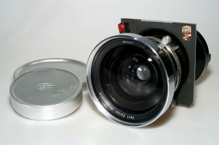 Rare Zeiss Biogon 75mm 4.  5 On Linhof Technika Lensboard.  Perfect Glass
