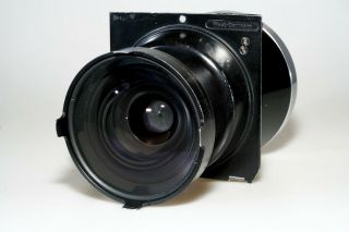 RARE ZEISS BIOGON 75mm 4.  5 on LINHOF TECHNIKA lensboard.  PERFECT GLASS 6