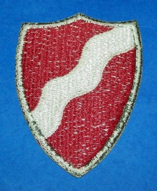 ULTRA RARE CUT - EDGE WW2 3rd ENGINEER BRIGADE PATCH,  A REAL ONE 2