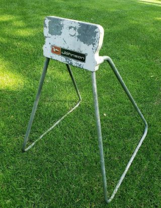 1950s Vintage Johnson Small Outboard Boat Motor stand Display Decor Antique LQQK 2