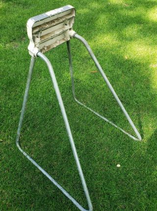 1950s Vintage Johnson Small Outboard Boat Motor stand Display Decor Antique LQQK 4