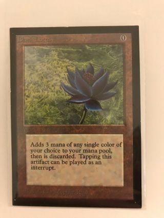 Perfect Black Lotus Collector 