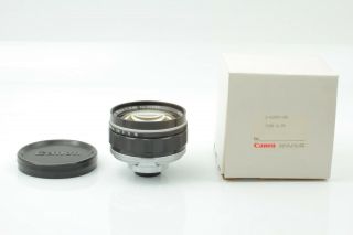 【 Rare BOXED 】Canon TV Lens 50mm f/0.  95 C Mount from JAPAN 548 2