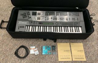 Priced To Sell Classic Vintage Roland Jd - 800 Synthesizer W/case And More