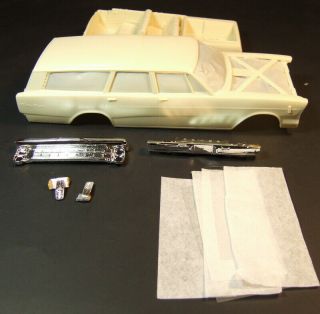 1966 Ford Country Sedan Station Wagon 4 Dr.  Resin 1/25th Galaxie Paul Hettick