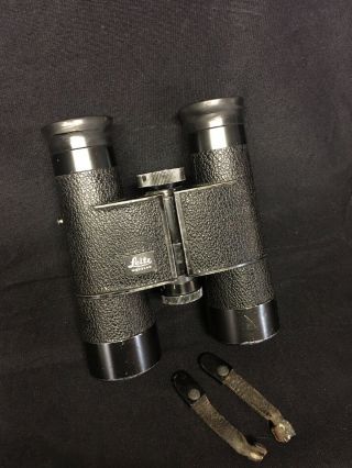 Vintage Leitz 7x35B Trinovid Binoculars Germany W/Case Optics 10