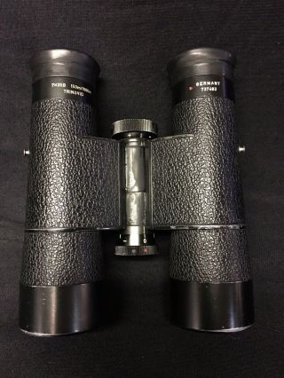 Vintage Leitz 7x35B Trinovid Binoculars Germany W/Case Optics 4