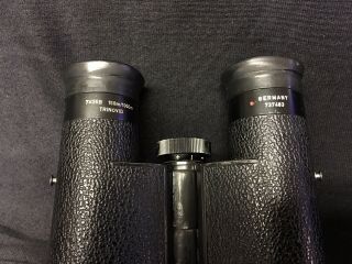 Vintage Leitz 7x35B Trinovid Binoculars Germany W/Case Optics 6