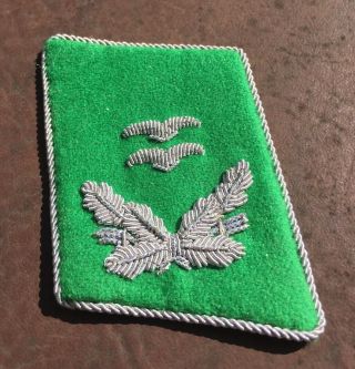 Wwii German Luftwaffe Field Division Oberleutnant’s Collar Tab - Rare