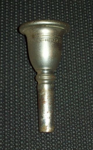 Antique Euphonium Tuba Mouthpiece Conn Helleberg Vintage