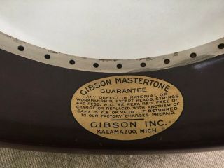 Vintage 1928 Gibson Mastertone Banjo,  TB3,  Prewar Archtop 4