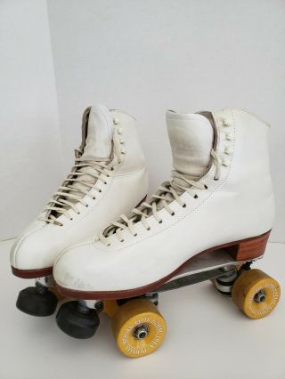 Vintage Riedell Red Wing Sure Grip Roller Skates Men’s 11 Powell Bones Wheels