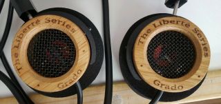 Grado - The Liberte Series Vintage Headphones with 1/8 inch,  1/4 inch adapter 2