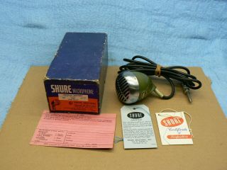 Vintage Shure 520 Dynamic High Impedance Microphone
