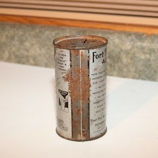 Fort Pitt Ale Flat Top - Rare All Silver Version 3