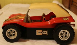 Taiyo Vintage Meyers Manx Vw Dune Buggy Japan Tin / Plastic Toy Car Japan