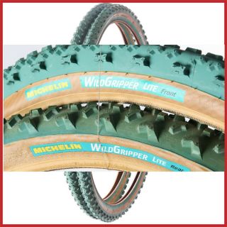 Nos Michelin Wild Gripper Wildgripper Lite Mtb Vintage 26 1.  95 2.  1 Tyres 80s 90s