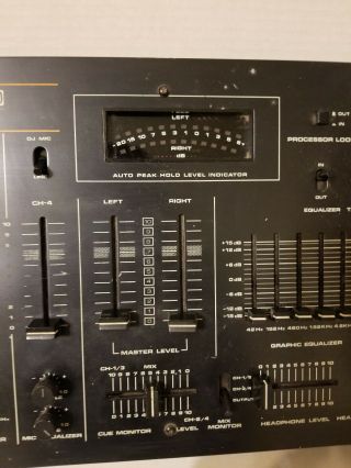 Numark DM 1775 PPD Vintage Mixer sampler Digital PPD DJ PRO 3