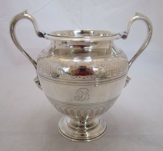 Good Antique Victorian Sterling Silver Scottish Sugar Bowl,  1862,  450 Grams