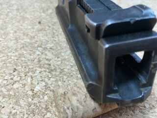Mauser Broomhandle C96 Barrel & Barrel Extension w/ Complete Rear Sight Assembly 11