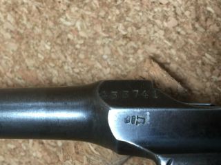 Mauser Broomhandle C96 Barrel & Barrel Extension w/ Complete Rear Sight Assembly 6