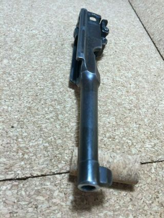 Mauser Broomhandle C96 Barrel & Barrel Extension w/ Complete Rear Sight Assembly 7