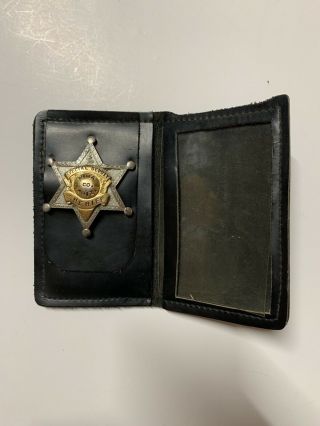 Obsolete Special Deputy Vintage Old Sheriff Badge Pima County,  Arizona Antique
