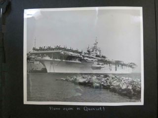 1947 Wwii Era Photo Scrapbook Us Navy Soldier In Europe (140,  Photos)