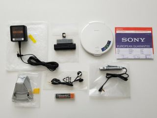 Rare Vintage Sony Discman Personal / Portable Cd Player D - Ne20 Walkman,
