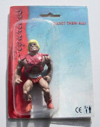 He Man - Polish Bootleg Carded Masters Of The Universe Rare Vintage 1991
