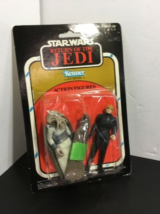 1983 Luke Skywalker Star Wars Return Of The Jedi - Vintage 2 - Pack Kenner