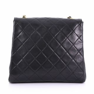 Chanel Vintage Square Classic Flap Bag Quilted Lambskin Small 4