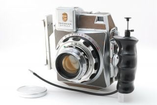 【VERY RARE OPTICAL MINT】LINHOF TECHNIKA PRESS 6X9 W/ PLANAR 100mm f/2.  8 Lens Set 2