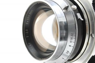 【VERY RARE OPTICAL MINT】LINHOF TECHNIKA PRESS 6X9 W/ PLANAR 100mm f/2.  8 Lens Set 4