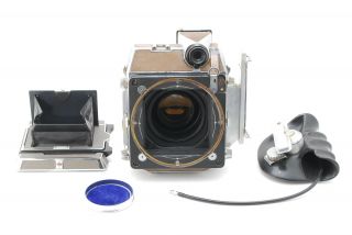 【VERY RARE OPTICAL MINT】LINHOF TECHNIKA PRESS 6X9 W/ PLANAR 100mm f/2.  8 Lens Set 9