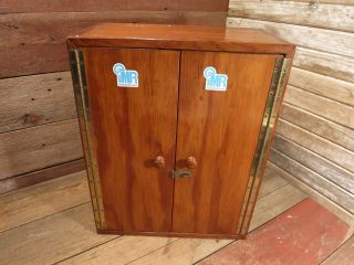 Vintage Man Cave Engineers Mechanic Tool Cabinet With Small Drawers 2