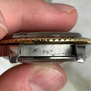 Vintage Rolex GMT - Master Two - Tone Root Beer Nipple Dial Wristwatch Ref.  16753 NR 12