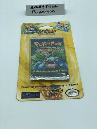 Pokemon Base Set Booster Card Pack Vintage Tcg Blister Venusaur