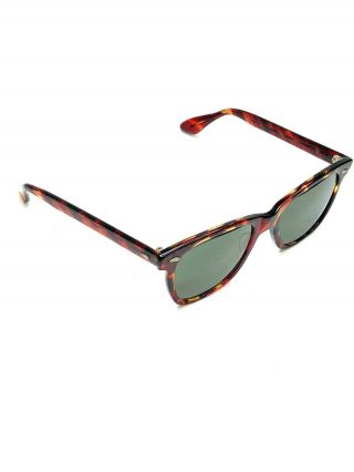 American Optical Saratoga True Color Cn 25t - 51 Tortoise Jfk Style Sunglasses 30d