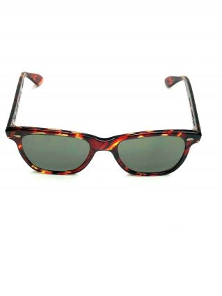 American Optical Saratoga True Color CN 25T - 51 Tortoise JFK Style Sunglasses 30D 2